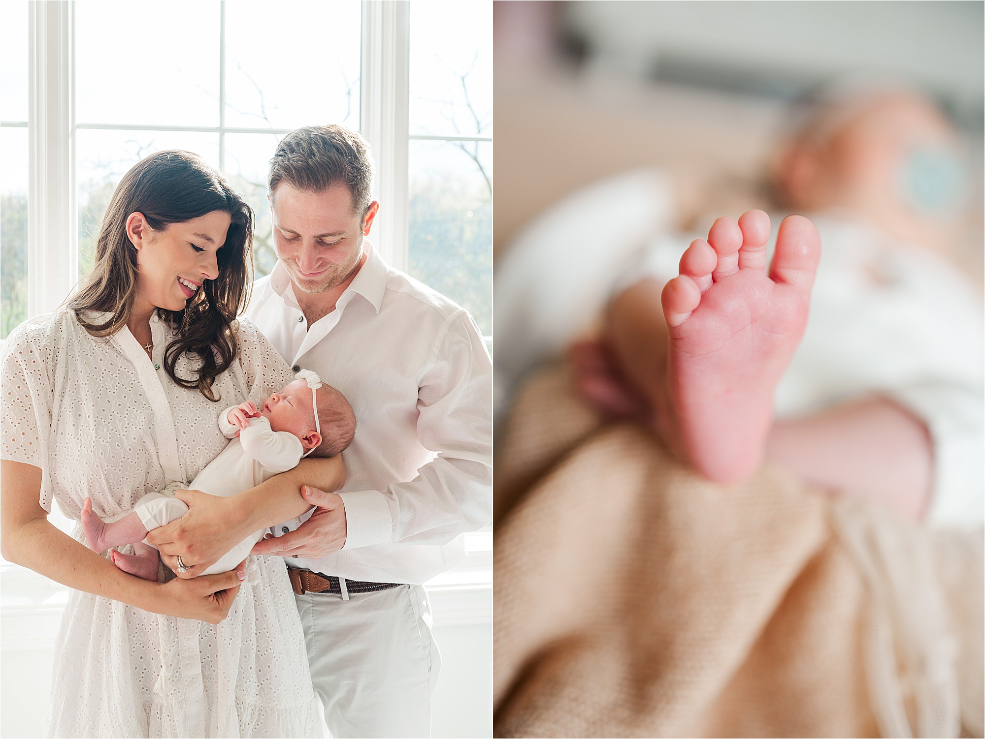 upper st clair best newborn photographer pittsburgh • Lifestyle In Home Newborn Photos