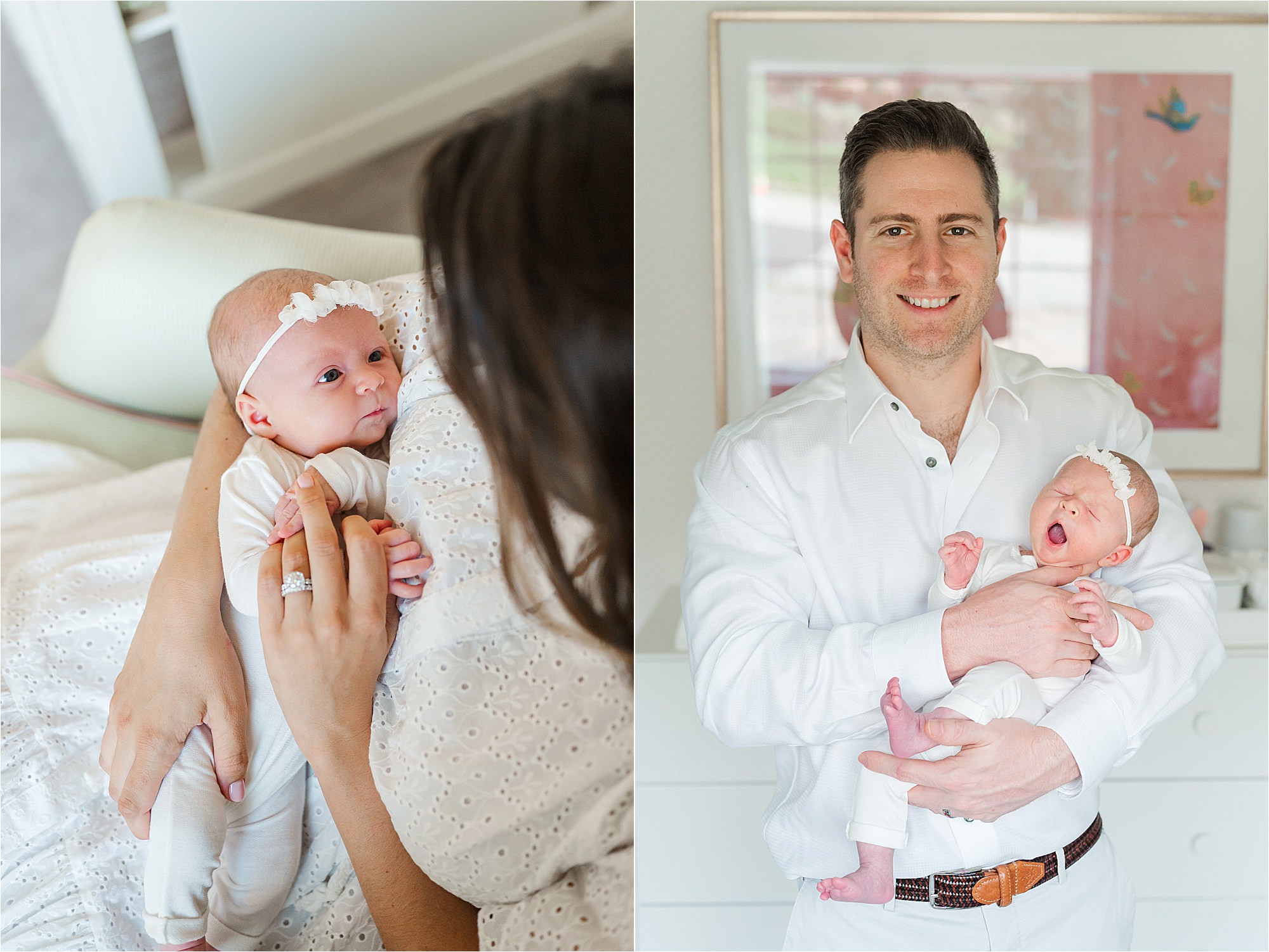 newborn photographer baby in house pittsburgh • Lifestyle In Home Newborn Photos