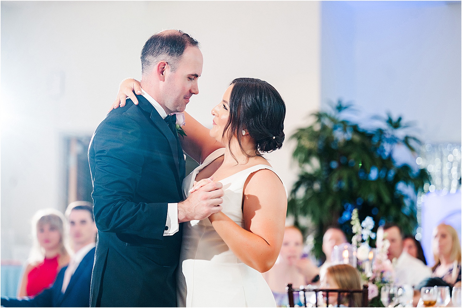 First dance wedding couple • Wild Weather - Love at a Phipps Conservatory Outdoor Garden Wedding