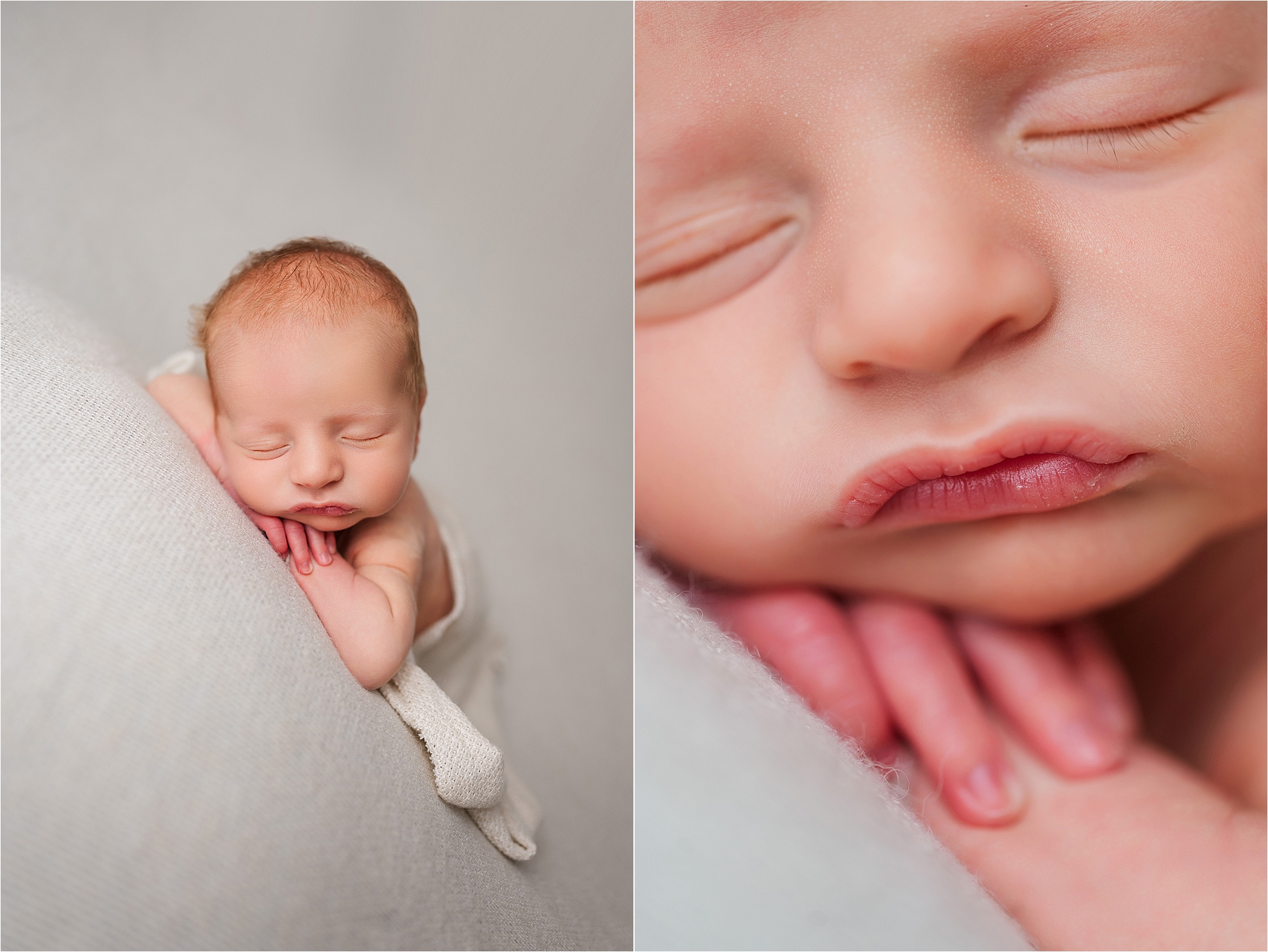 studio newborn baby photographer pittsburgh • Cranberry Township Newborn Photography