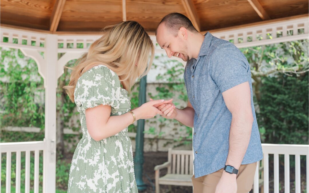Proposal Photos in Sewickley, PA! A Spring Surprise!