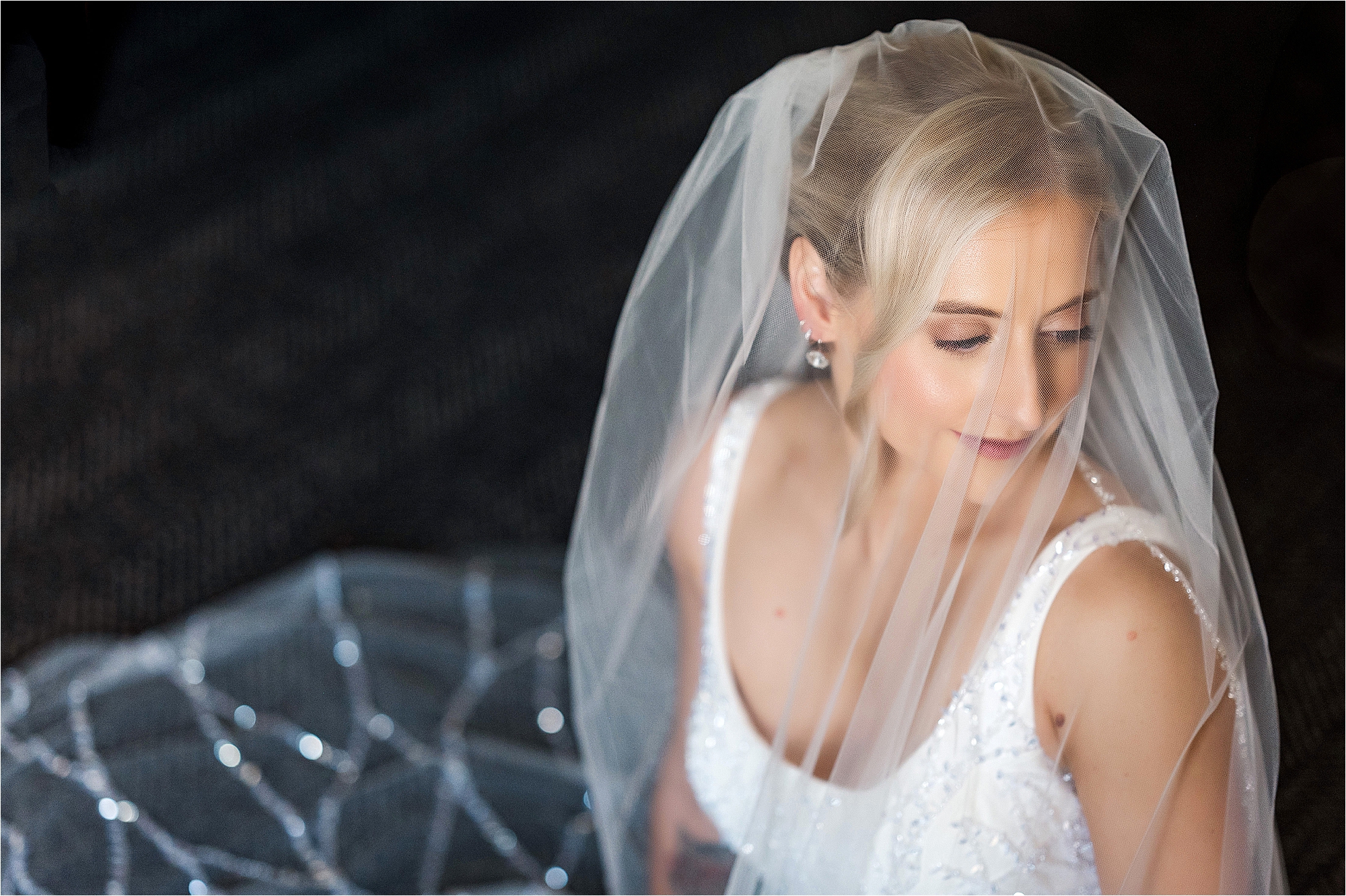 beautiful bride getting ready photo pittsburgh • Soldiers and Sailors Memorial Hall Wedding Photos
