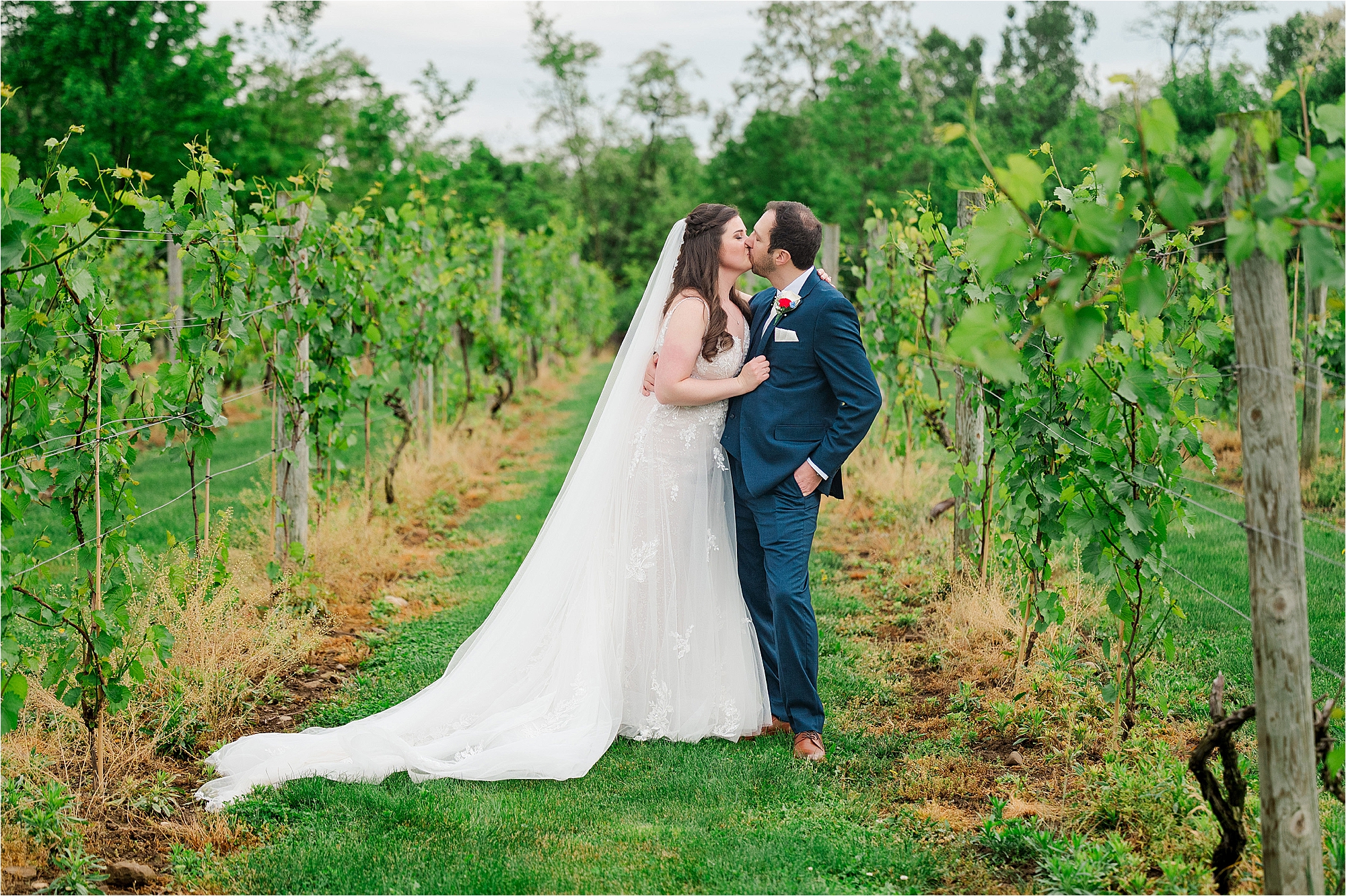 wedding photos at columbiana ohio vineyards at pine lake • Vineyards at Pine Lake Events Center Wedding in Columbiana, Ohio