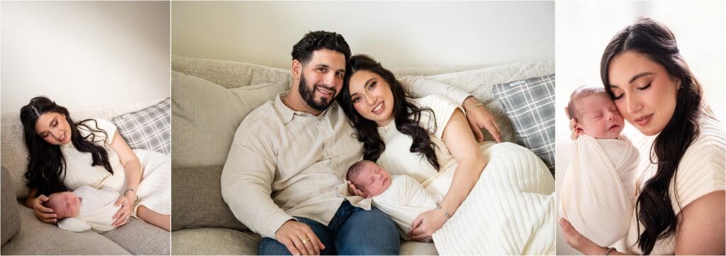 newborn photos in pittsburgh area home